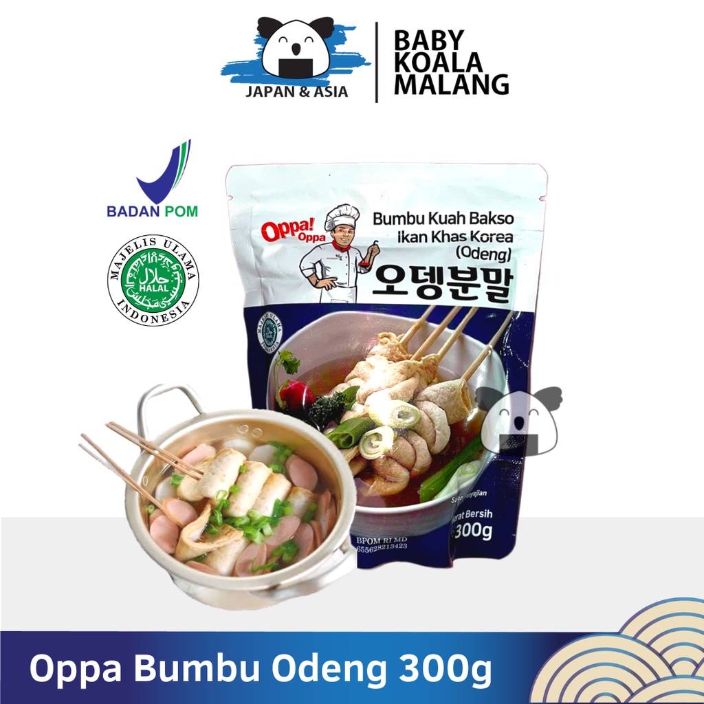 

OPPA Bumbu kuah Odeng Bubuk 300g | Khas Korea---