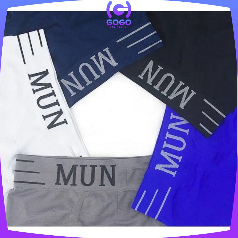 GOGO P40 Celana Dalam Pria Boxer Men Underwear Kolor Sempak Cowok Import Celana Pendek Nyaman Murah