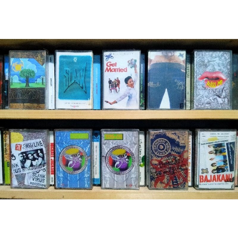 KASET PITA Slank BARANG UNIK BARANG JADUL BARANG ANTIK KASET
