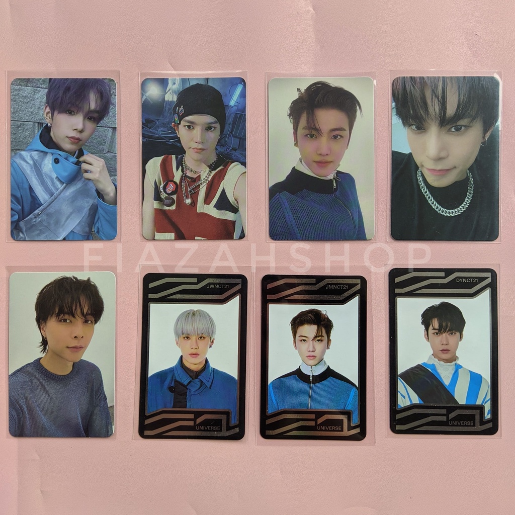 [READY] Photocard PC album NCT 2021 UNIVERSE jewel official card uc Jaemin taeyong johnny jungwoo do