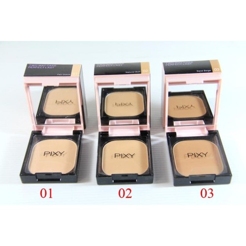 PIXY UV Whitening TWC Perfect Last Refill &amp; Fullcase SPF 30++