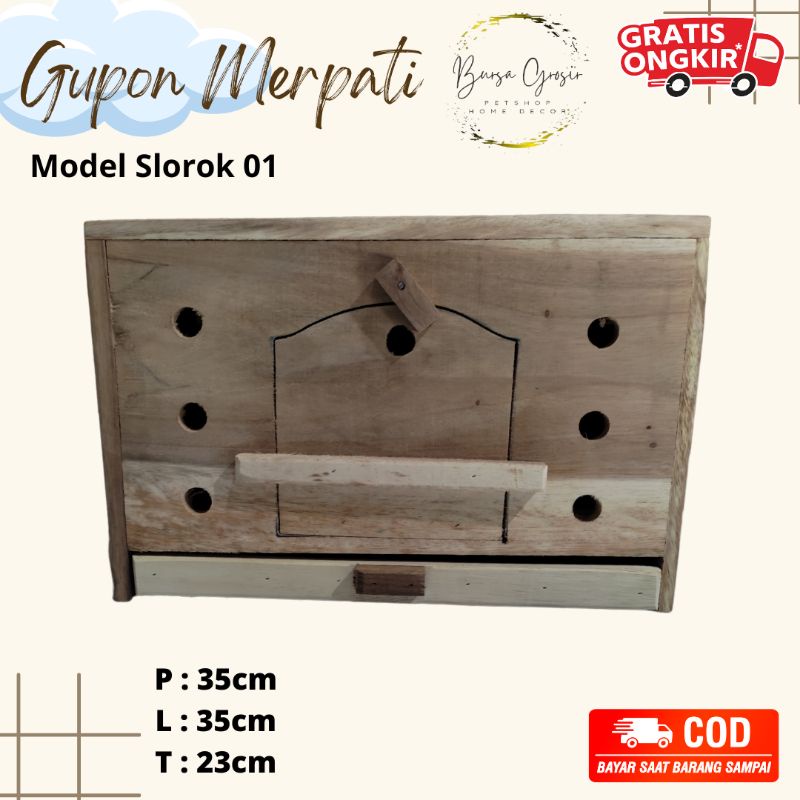 Gupon Merpati model slorok minimalis 01 Kandang Burung, Rumah dara Merpati, Box merpati, Rumah Burun