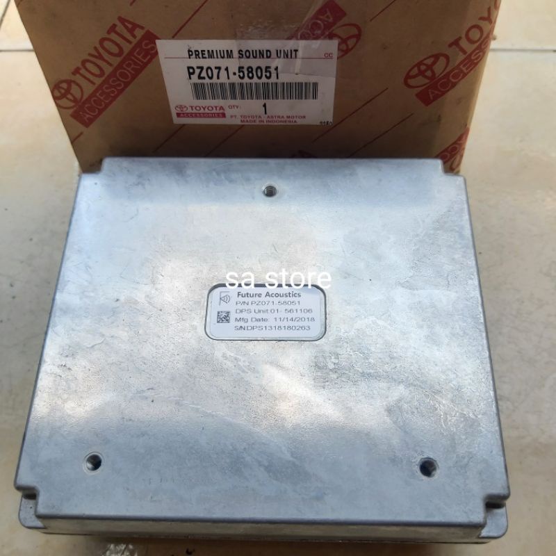 modul audio future acoustics bongiovi DPS original Toyota Alphard PZ071-58051