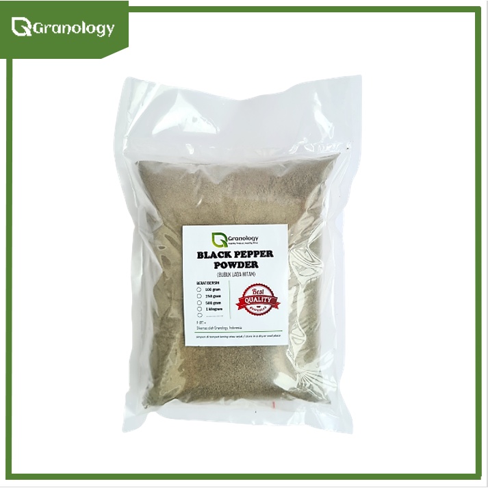 Lada Hitam Bubuk / Black Pepper Powder (1 kilogram) by Granology