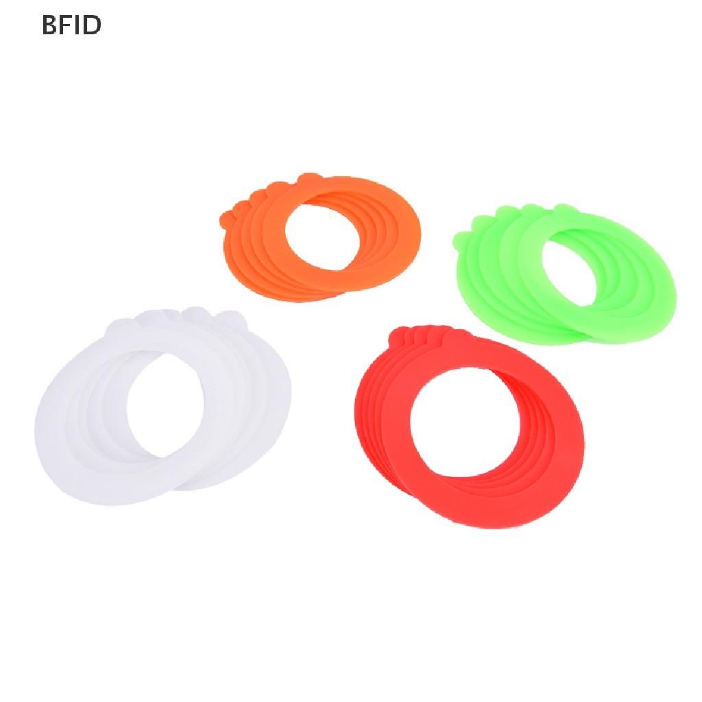 [BFID] 5pcs Gasket Toples Silikon Food Storege Jars Pengganti Kedap Udara Anti Bocor [ID]