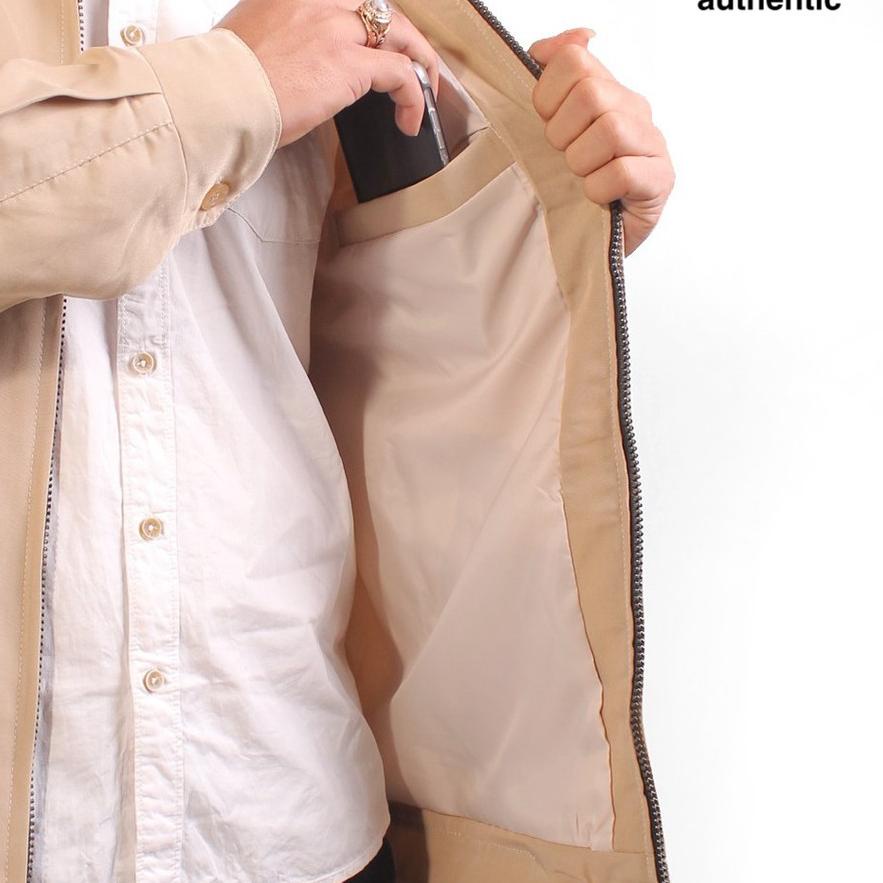 Terbaru | TD4 | Jasket Pria Cotton CREM Jaket Boss Formal Semi Jas Cowok Kantor Jacket Seragam Santr