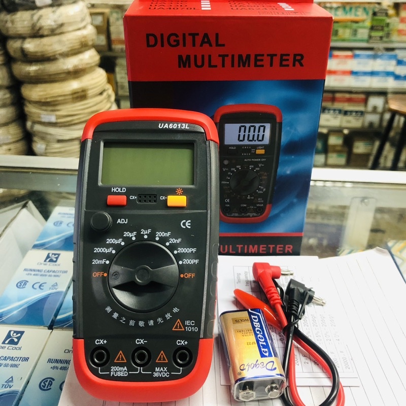 CAPASITOR METER - ALAT UKUR CAPASITOR UA-6013L / Multimeter kapasitor