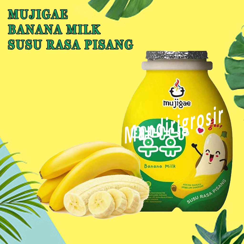 Banana Milk* Wonhae Mujigae* Susu Rasa Pisang* 250ml