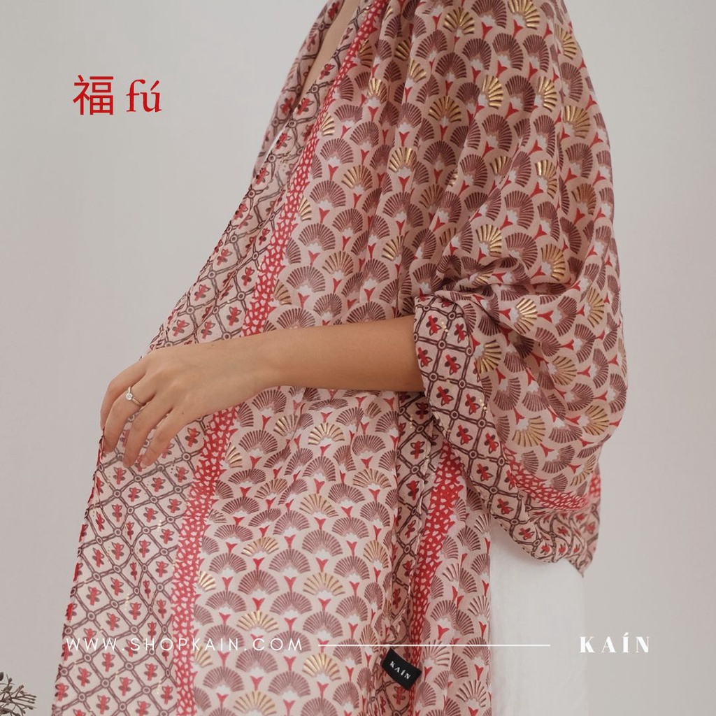 SHOPKAIN Shaan Shawl in Blush - 福 Fú Collection