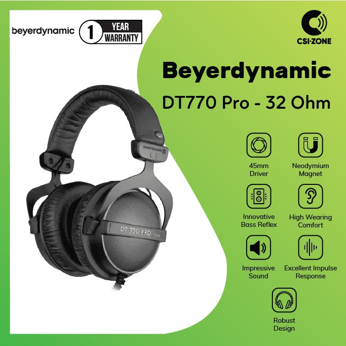 Phone Beyerdynamic Dt770 / Dt 770 Pro Closed Back Headphone