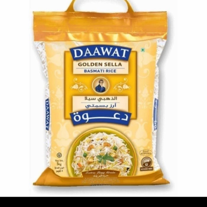 

DAAWAT GOLDEN SELLA BASMATI RICE INDIA 5 KG