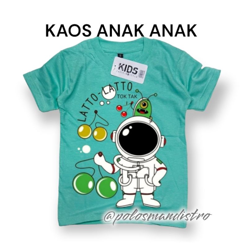 KAOS ANAK ANAK MOTIF LATO LATO