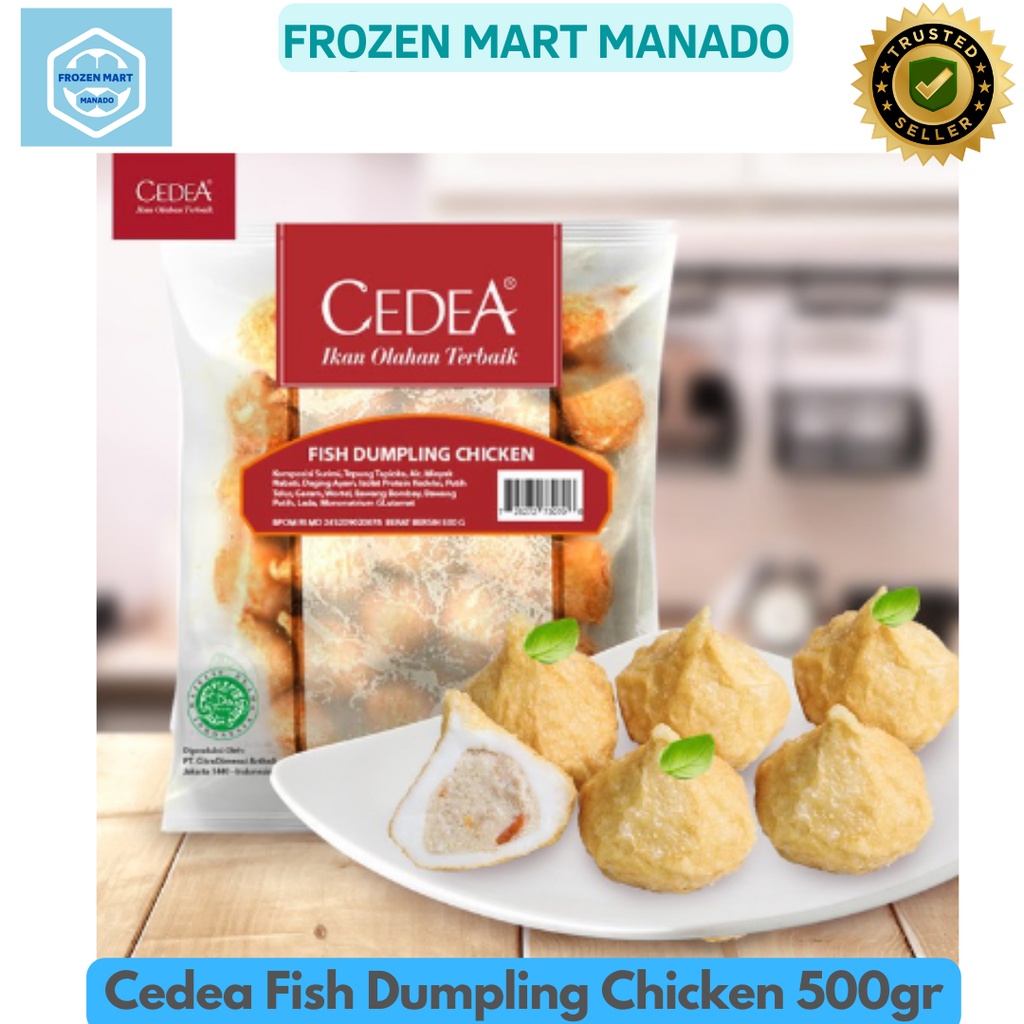 

Cedea Fish Dumpling Chicken 500gr - Frozen Mart Manado (Frozen Food Manado)