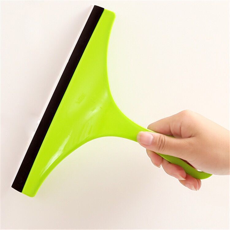 Tmall88 Wiper Karet Alat Pembersih Kaca Anti Jamur Jendela Rumah High Quality Cleaner Rubber Mirror Mobil Spatula Scrapper Silicone Gagang Lap