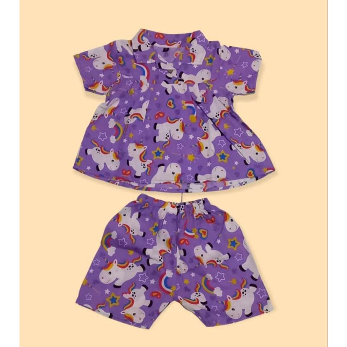 Setelan rayon anak perempuan One set anak perempuan one set rayon anak perempuan Setelan Anak bahan rayon