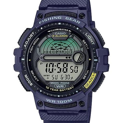 Casio Original Fishing Gear WS-1200H-1AV Jam Pria Original