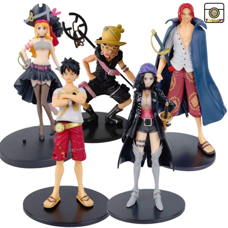 Figure Luffy One piece Action Figure Luffy The Monkey Nami Robin The Red