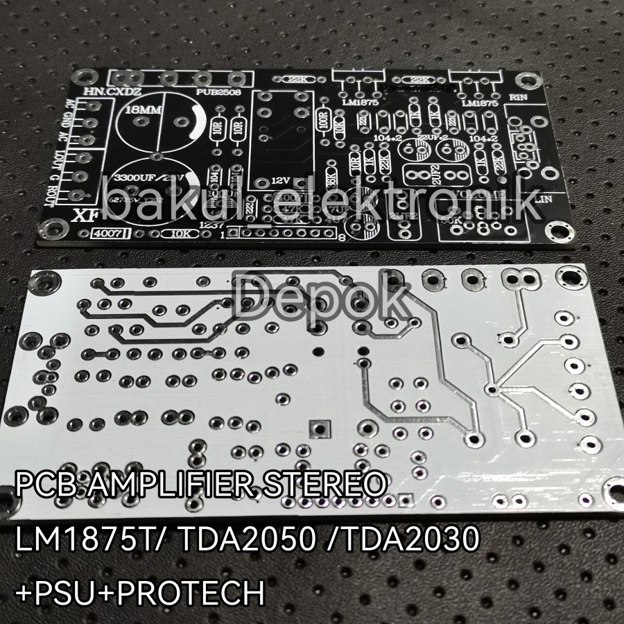 PCB TDA2050 LM1875 STEREO