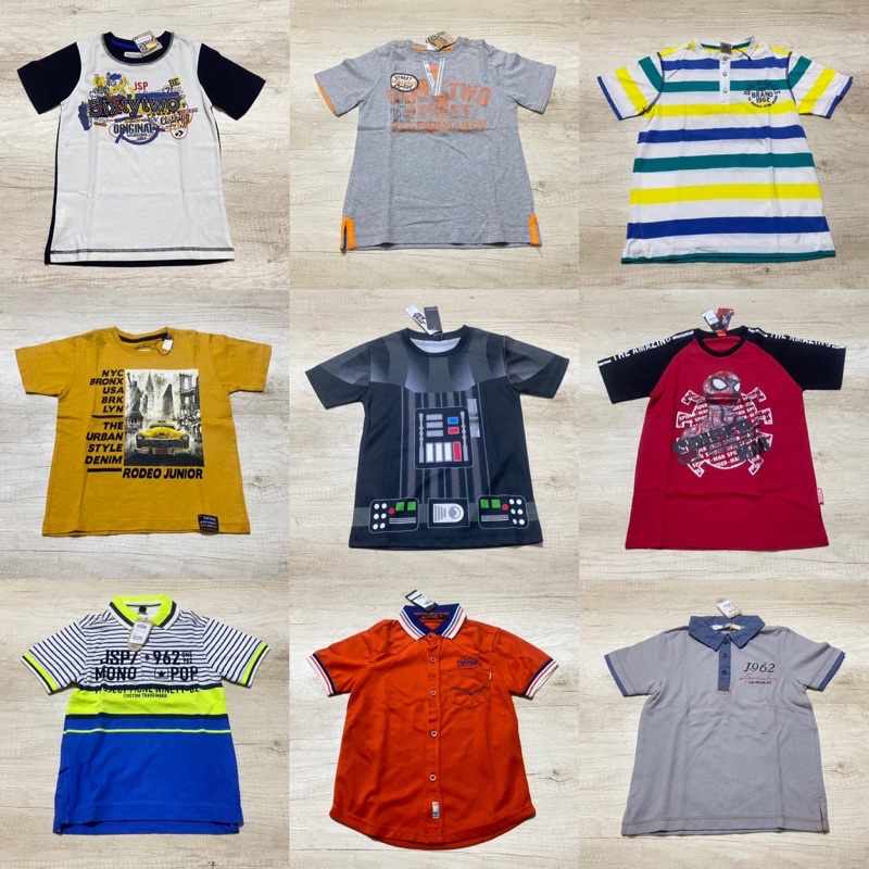 (4-12 TAHUN) JSP 962 RODEO MARVEL T-SHIRT ORIGINAL ANAK LAKI LAKI / TSHIRT KAOS COOLKIDS / BRANDED P