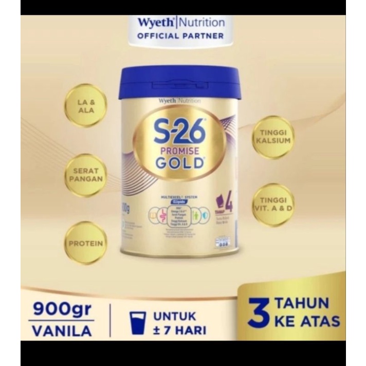 S26 promise gold 4 900gr van