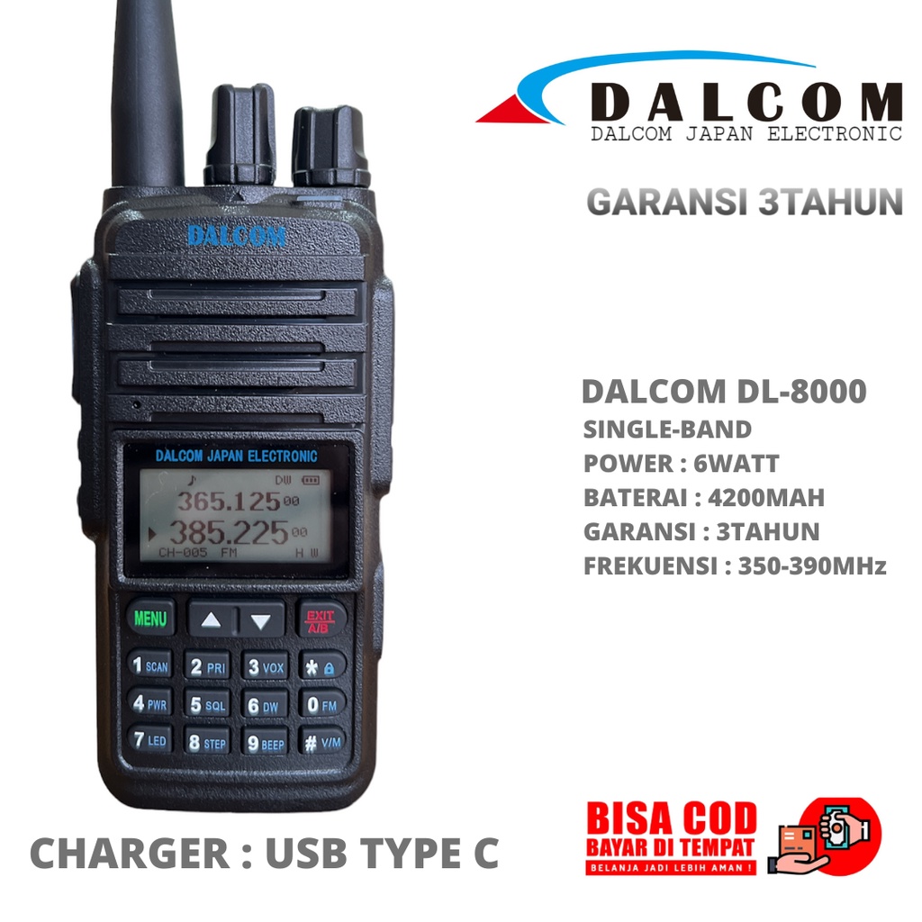 HT DALCOM JAPAN DL-8000 UHF 350-390