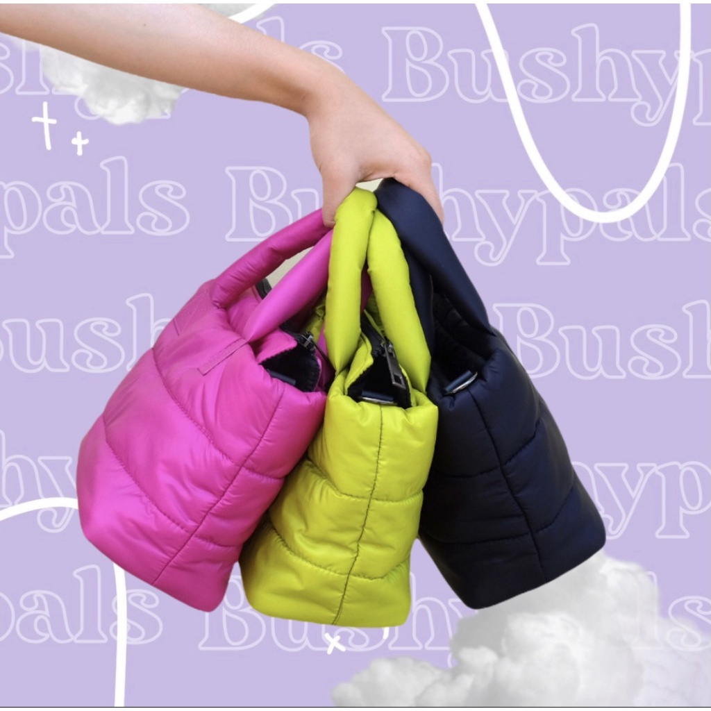 Jual Bushypals POWER PUFF BAG tas puffy puffy bag sling bag