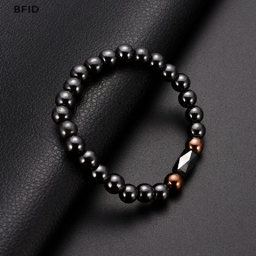 [BFID] Mix Style Gelang Magnet Beads Batu Hematite Perawatan Kesehatan Pesona Perhiasan Hadiah [ID]