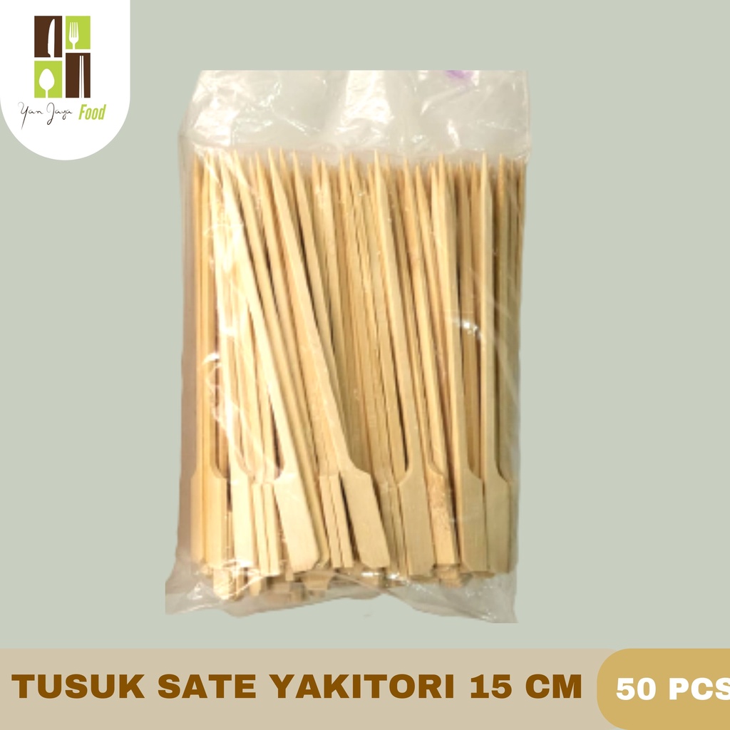 Tusuk Sate Bendera Jepang Yakitori/Tepo Kushi Kwalitas Premium 20/15/11 Cm