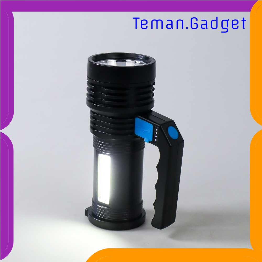 TG-SNT Pocketman Senter LED Flashlight Waterproof USB 3W  XPE + COB - SL05