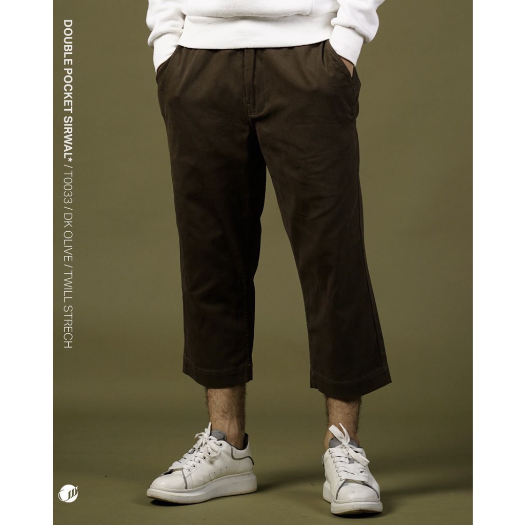 SAMASE Celana Sirwal Doble Pocket T003 Pakaian Muslim Pria Dewasa Terbaru Samase Clothes