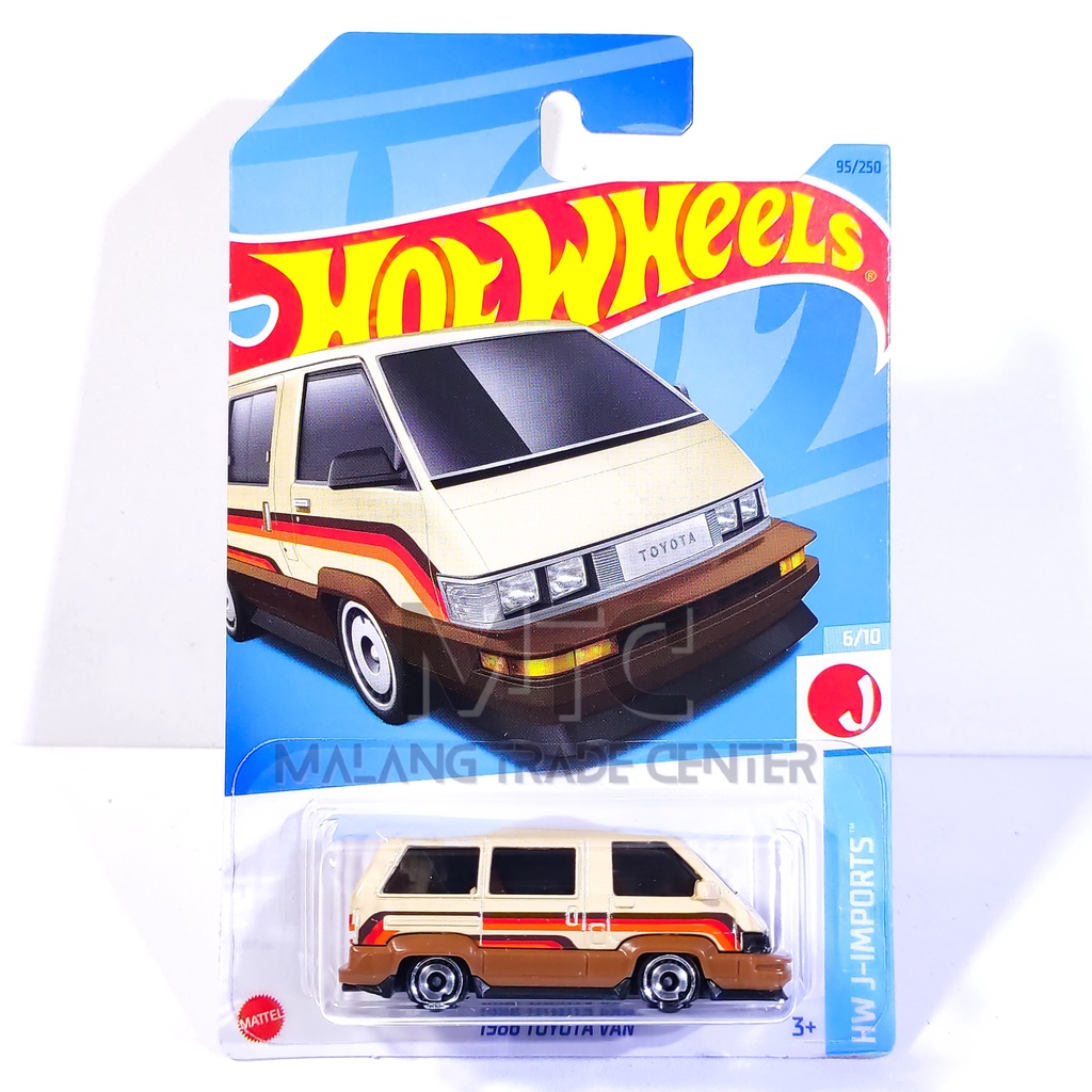 Hot Wheels 1986 Toyota Van Brown D 2023