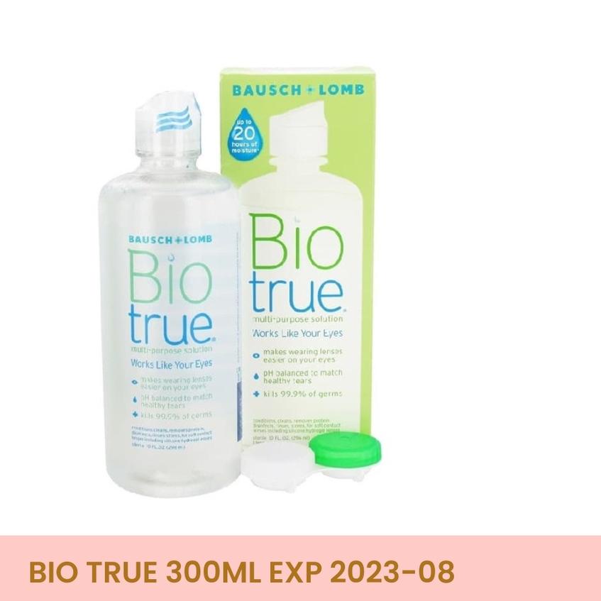 NEW |KJ5|Bio True 300ml Solution Air Softlens
