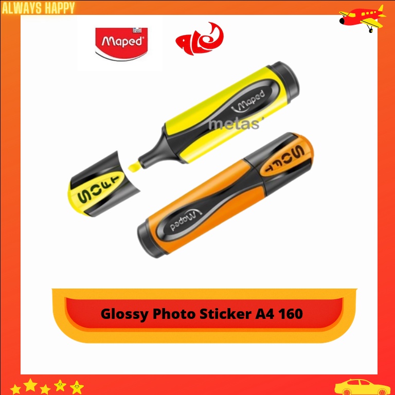 

Highlighter / Textliner Flourescent Merek Maped Murah