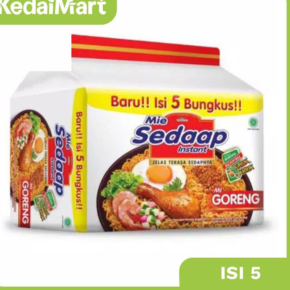 

SERBA MURAH X895 Mie Sedaap Goreng Isi 5 x 80 Gram ち