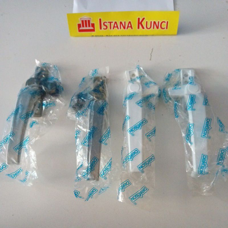 Rambuncis Dekson Handle Jendela Aluminium Dekson 425/ kunci jendela/casement ( 4 lubang)