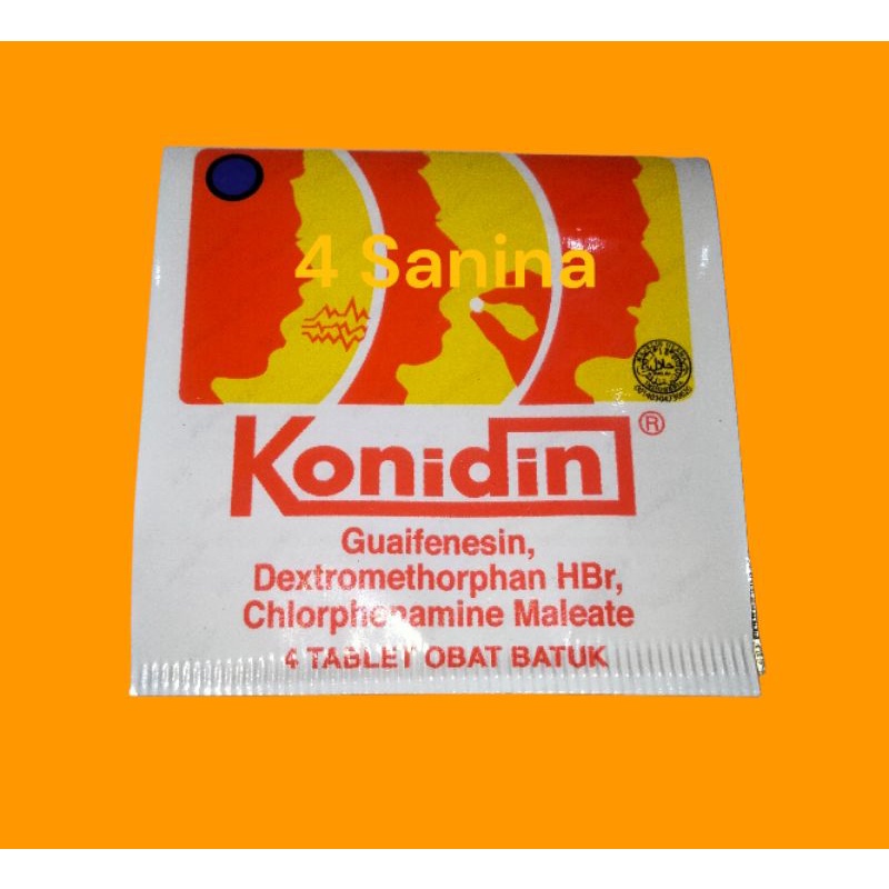 KONIDIN TABLET / STRIP MEREDAKAN BATUK
