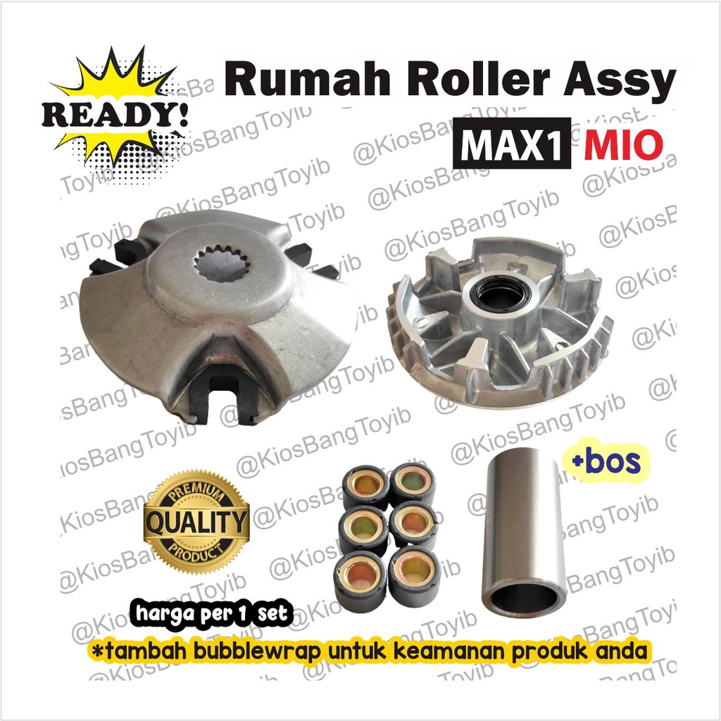 Rumah Roller Weight Assy Tutup Bosh MIO Soul Sporty Smile Karbu (MAX1)