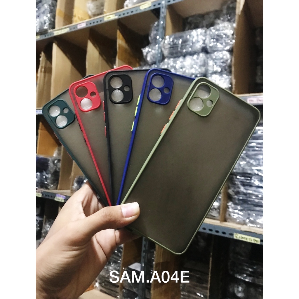 Samsung A04 Samsung A04e  New Case Dove Matte Mychoice Slim Case Fuze Macaron