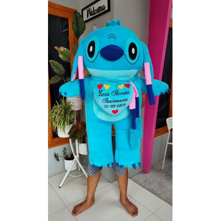 boneka stitch super, boneka Stitch jumbo, boneka Stitch super jumbo berdiri
