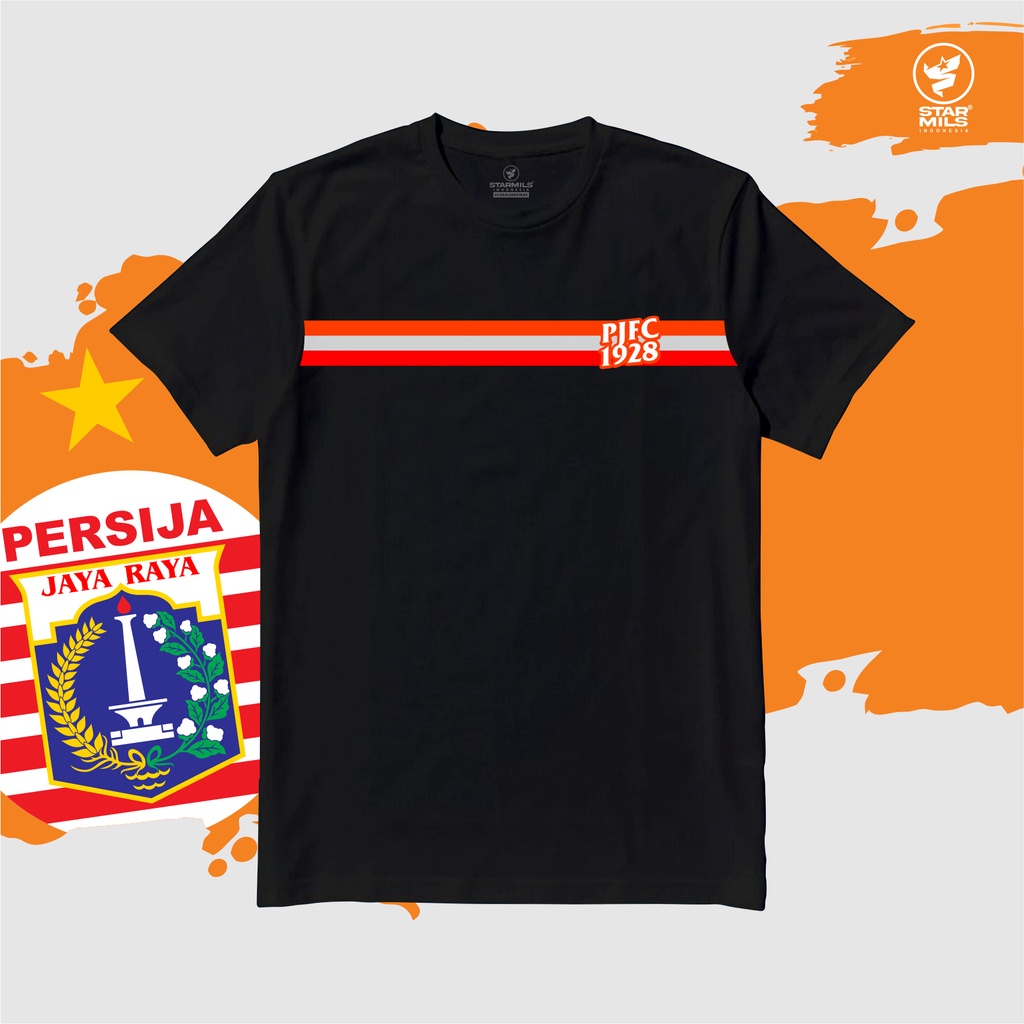 Kaos PJFC 1928 Persija Jakarta Supporter TheJackmania Tshirt 10990A