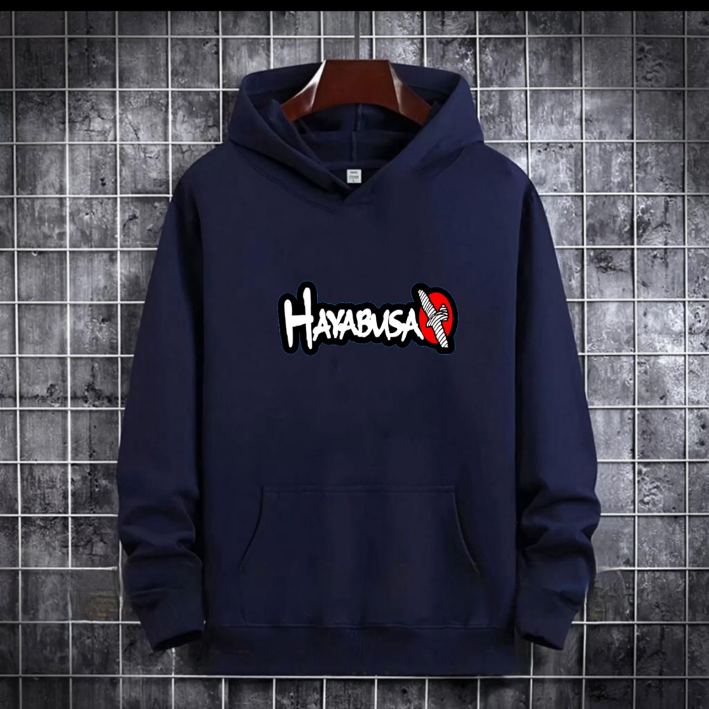 SWEATER HOODIE TULISAN HAYABUSA / HOODIE MURAH TERLARIS / HOODIE PRIA DAN WANITA / UNISEX