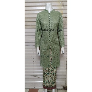 Setelan Tunik Kancing Seribu Terbaru//Set Kebaya Pesta Brokat Kekinian//Baju Kebaya Pesta Termurah//Seragam Pesta Termurah/pakaian wanita/setbajukurung/termurah/tunik brukat/tunik brokat termurah/kebaya dan rokplisket/pakaian tradisional