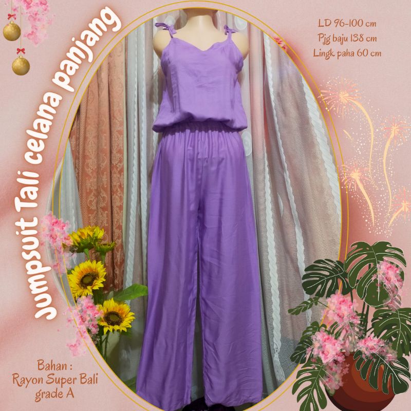 Jumpsuit Tali celana panjang