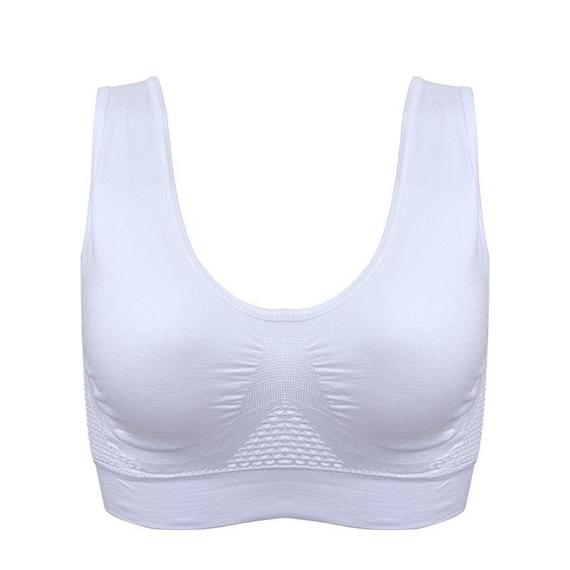 Nicebra Bra fashion wanita tanpa kawat bh pakaian dalam wanita Motif Belakang Jaring 1098