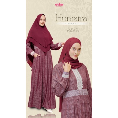 Gamis Humaira Dress By Attin Gamis Dan Khimar Di Jual Terpisah
