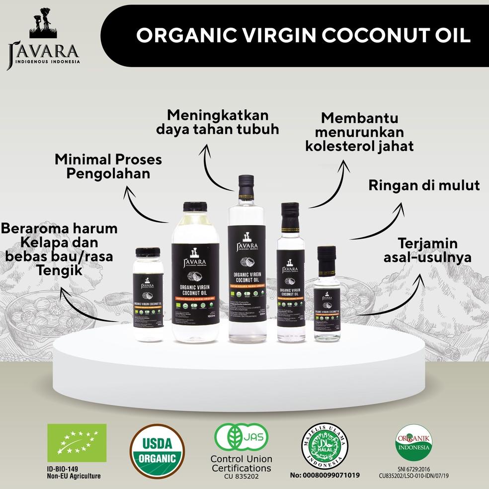 

Terupdate Javara Organic Virgin Coconut Oil Minyak VCO - Minyak Kelapa Murni 250 ml GFM