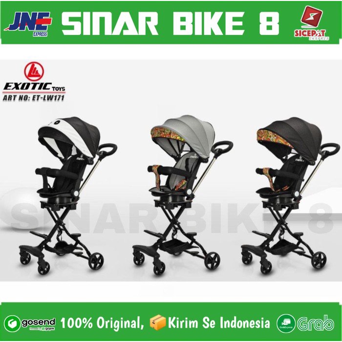 Magic Stroller EXOTIC ET LW 171 Kursi Putar Kereta Dorong Bayi