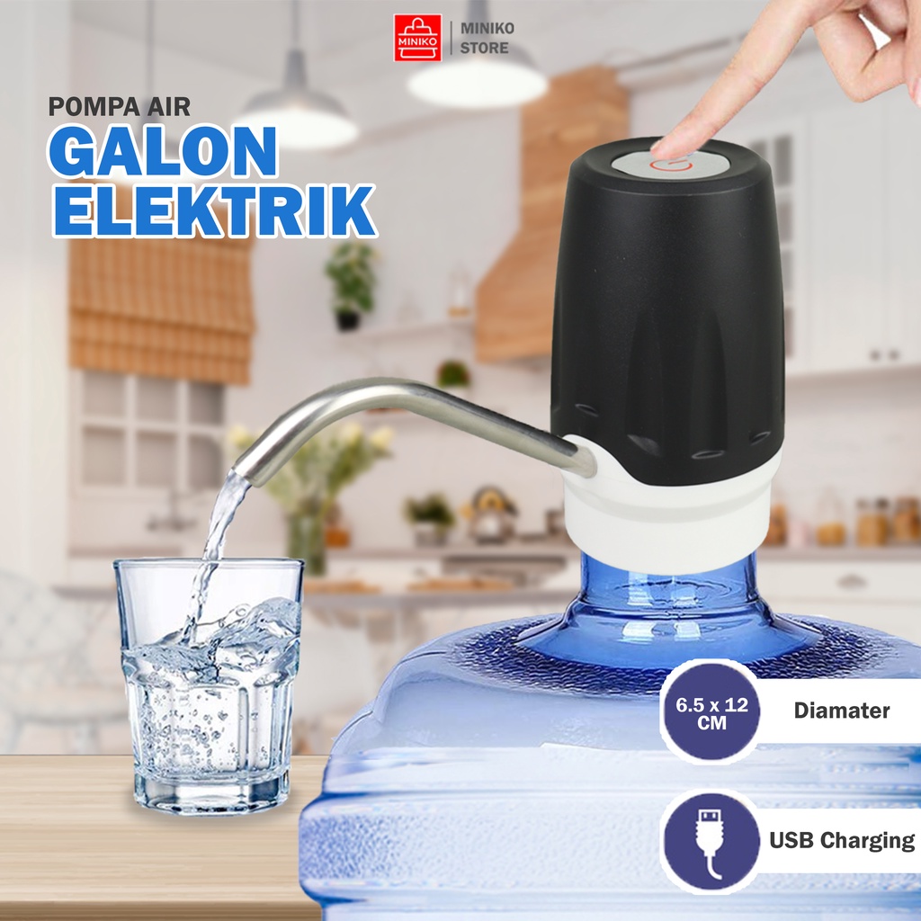 Pompa Air Galon Elektrik // Pompa Dispenser Air Minum Galon Pompa Galon Electric - Warna Random