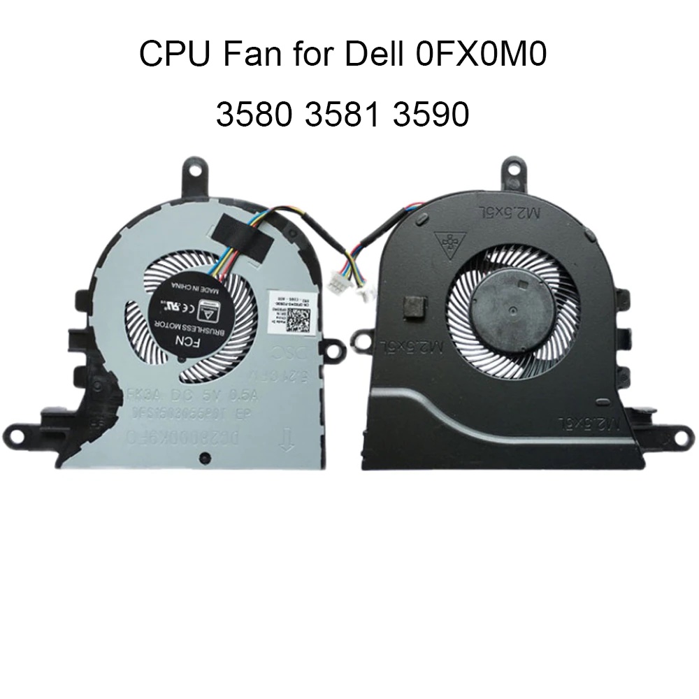 Cooling Fan Kipas Dell Latitude 3590 L3590 E3590 Inspiron 15 5570 5575