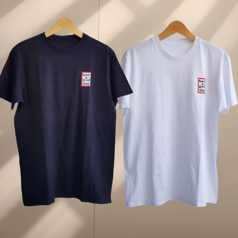 KAOS PRIA HAVE A GOOD TIME COTTON IMPORT